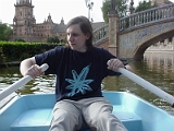 Taylor Rowing In Sevilla